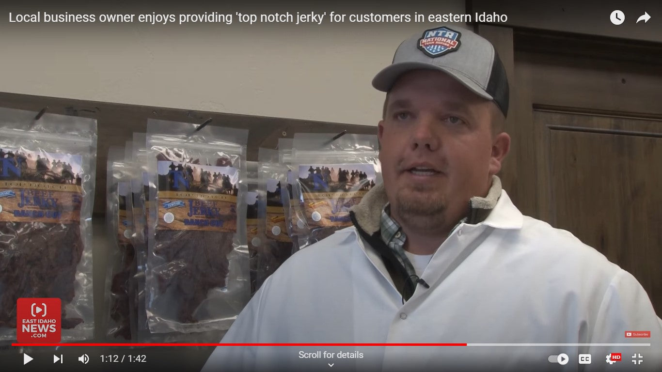 Load video: East Idaho News - Top Notch Jerky highlight story